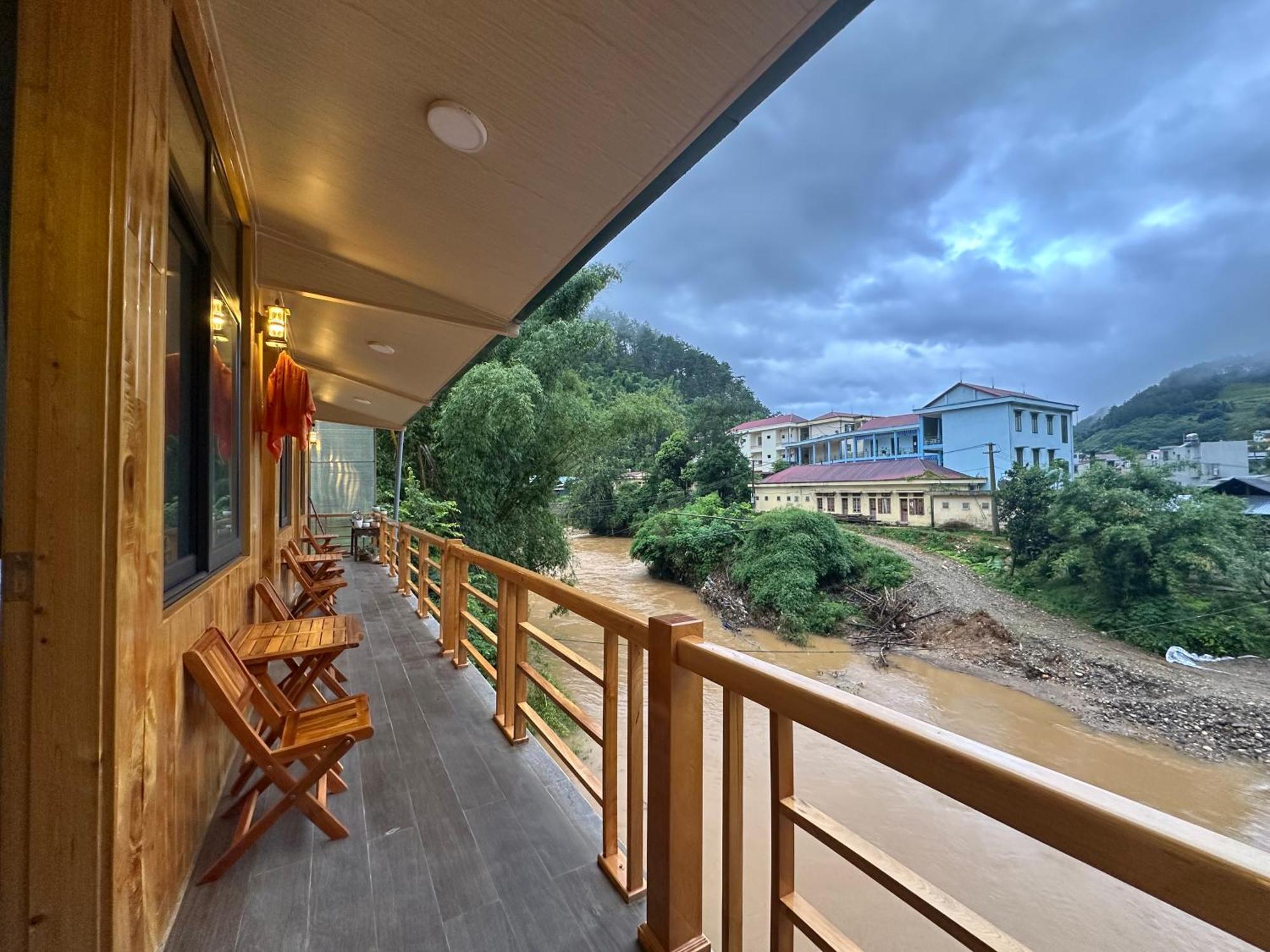 Nha Nghi Kim Dong Bed & Breakfast Mu Cang Chai Exterior photo