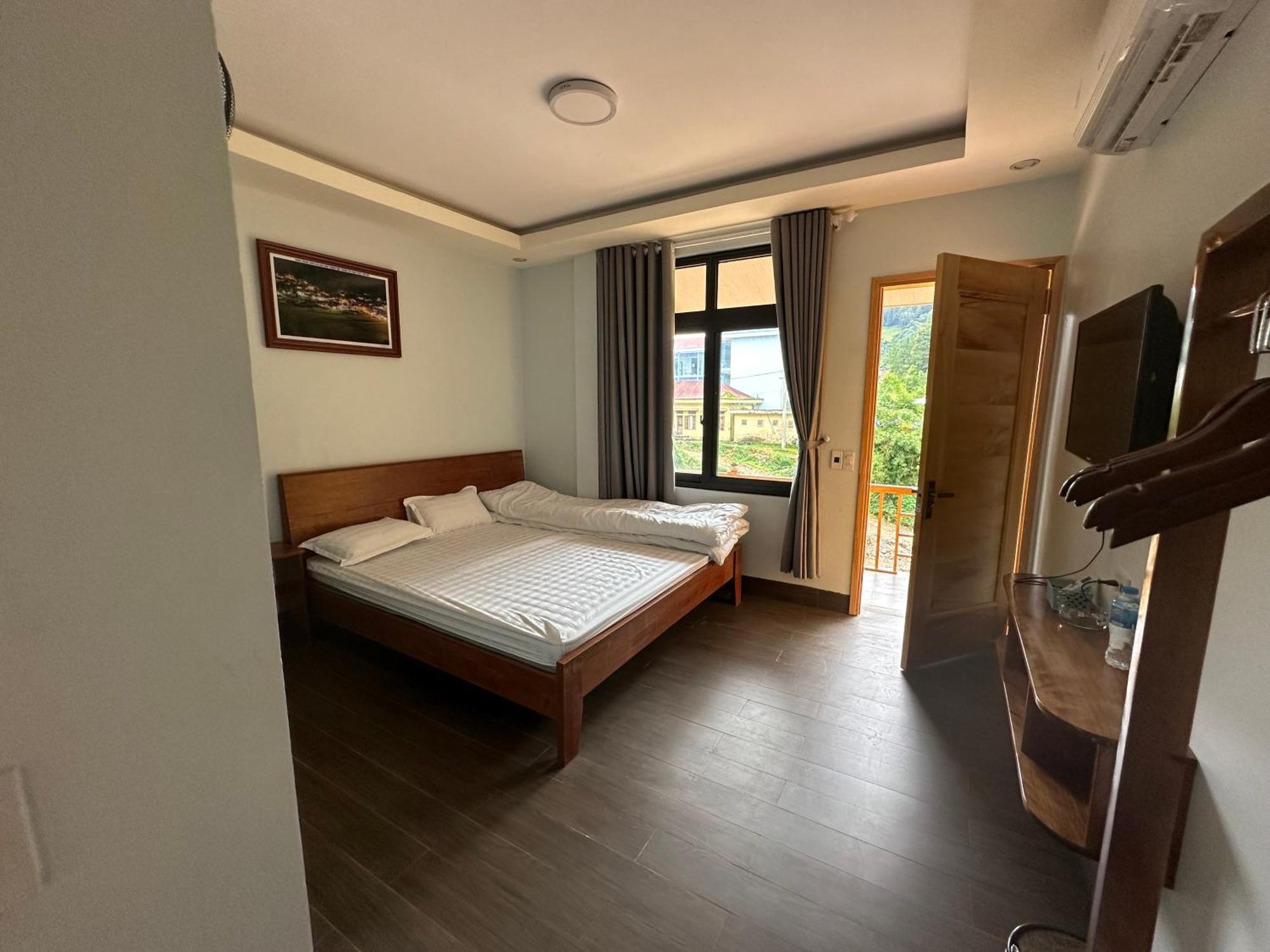 Nha Nghi Kim Dong Bed & Breakfast Mu Cang Chai Exterior photo